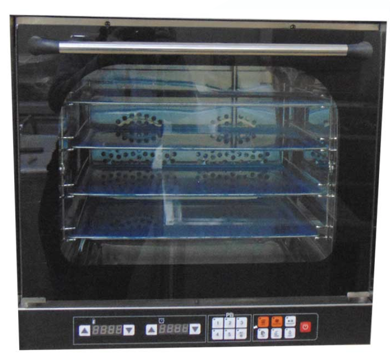 HORNO CONVECTOR. AUTOMATICO C/ GRILL Y HUMIFICADOR # EB-4AE