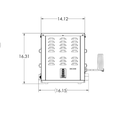 MANTENEDOR PHU PRINCE CASTLE 3X4, DOBLE, 220V 50HZ # PCC-EHB34A-CE-2