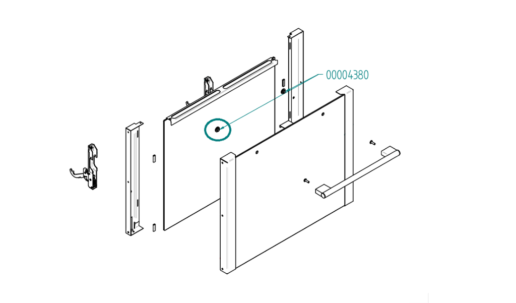 BUJE DISTANCIADOR MANIJA HORNO EKA EKF 423 D UD # 00004380