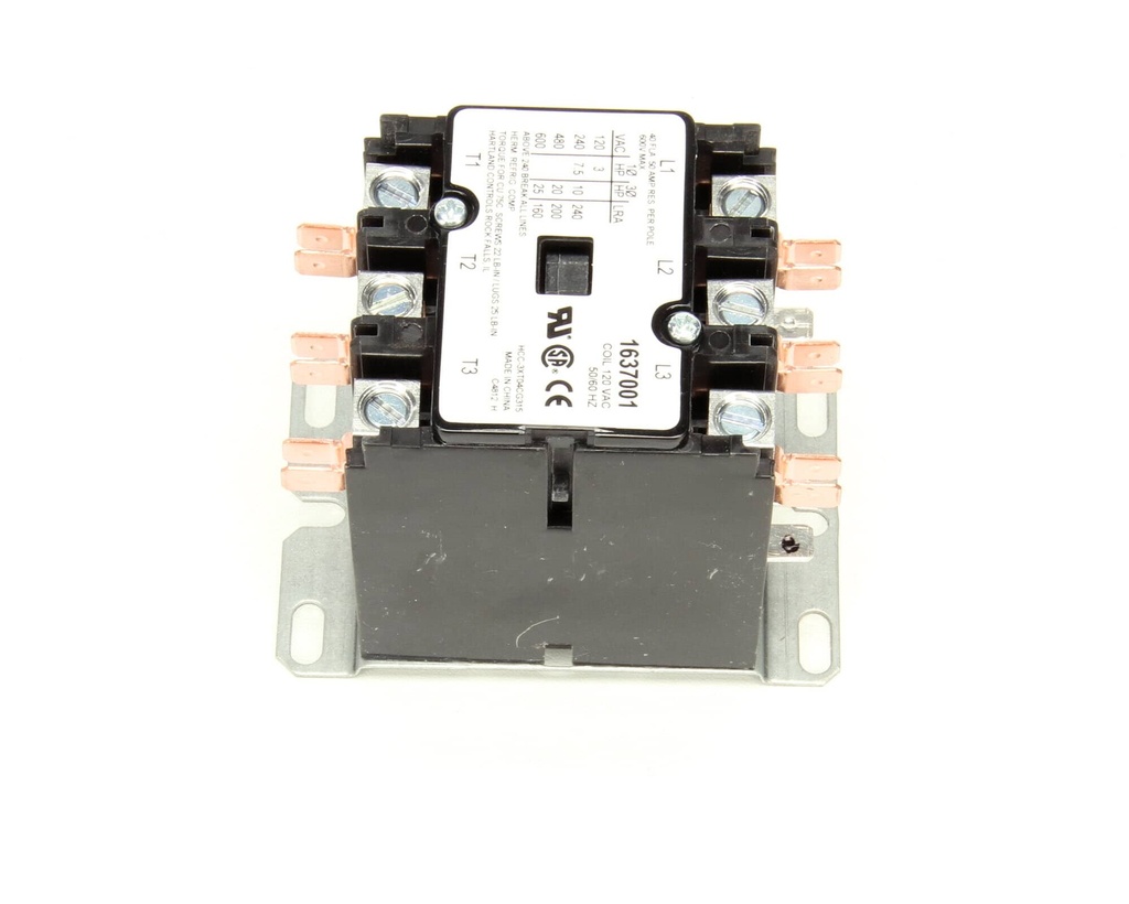 CONTACTOR. 50 AMP 3 POLOS. 120V # GL1637001