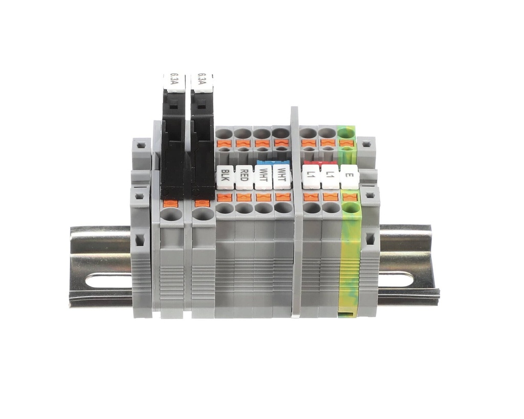 BLOQUE DE TERMINALES. CONTROL DE POTENCIA. 6.3A (CE). ME-1P/2P/3P # GL4600485