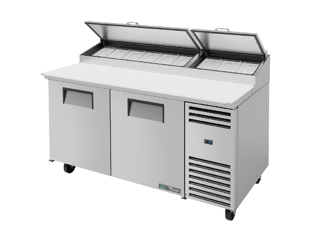 MESA REFRIGERADA PARA PREPARACION DE PIZZAS. TRUE TPP-AT-67-HC # TRUE-TPP-AT-67-HC