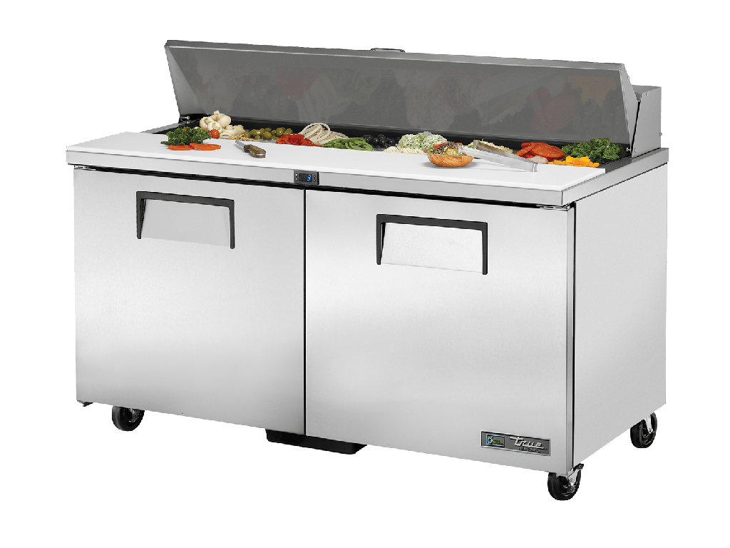 MESA REFRIGERADA PARA PREPARACION DE SANDWICHES Y ENSALADAS. TRUE TSSU-60-16-HC # TRUE-TSSU-60-16-HC