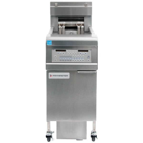 FREIDORA GAS PROPANO FRYMASTER 1 TINA 3010 CONTROLS CON FILTRADORA 30 LB 75.000 BTU # FPGL130PRO