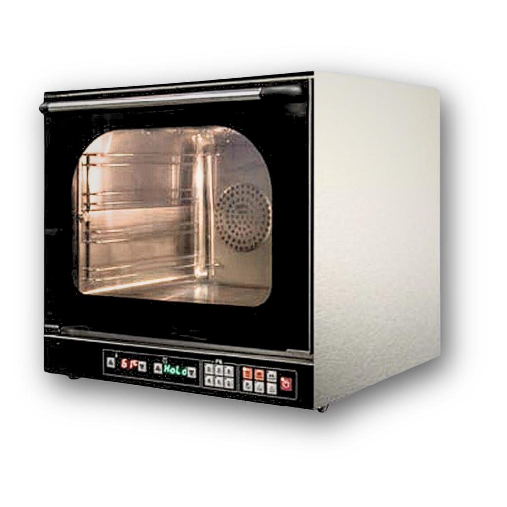 HORNO CONVECTOR AUTOMATICO CON GRILL VAPOR DIRECTO # EB-4AE