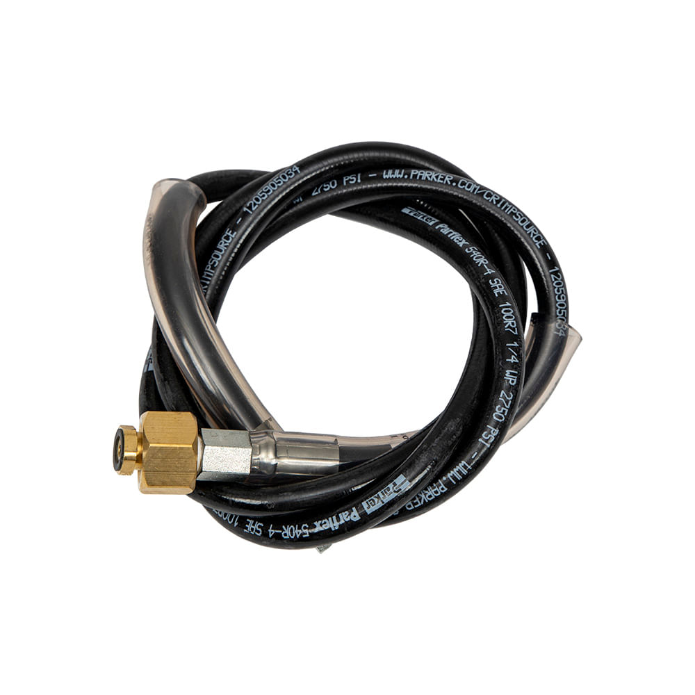 MANGUERA DE ALTA PRESION. 1.8M. 1/4 H FLARE XCGA320 CONECTOR DE CO2" # ICO7000-6A