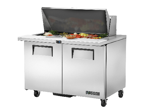 [TRUE] MESA REFRIGERADA PARA PREPARACION DE SANDWICHES Y ENSALADAS. TRUE TSSU-48-18M-B-HC # TRUE-TSSU-48-18M-B-HC